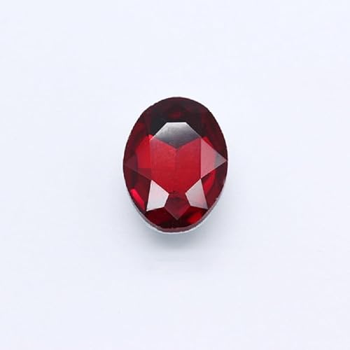 NingPower 80 Stück Ovale Strasssteine Mehrere Facetten Spitze Unterseite Künstlicher Kristall Edelsteine, Geeignet für Kunsthandwerk Projekte, Aufnähen, 6mm X 8mm, Rot NingPower 80 Stück Ovale Strasssteine Mehrere Facetten Spitze Unterseite Künstlicher Kristall Edelsteine, Geeignet für Kunsthandwerk Projekte, Aufnähen, 6mm X 8mm, Rot von NingPower