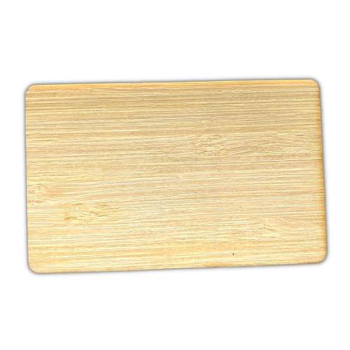 Ninja Pop NFC-Karten aus Holz, 10 Stück, Bambus-NFC-Karten – Verwendung mit Lasergravierer von Ninja Pop