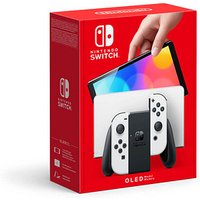 Nintendo Switch OLED Spielkonsole weiß von Nintendo