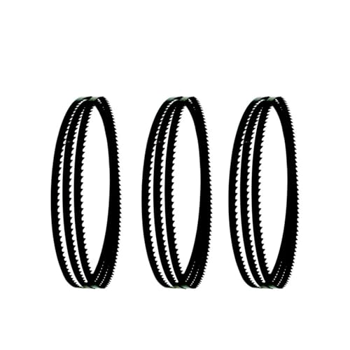 3 Stück 1400 mm/12 mm 0,36 mm (6 T 10 15 T) Bandsägeblatt for HBS30(15 TPI) von Nintens