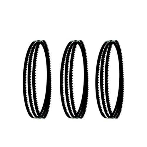 3 Stück Bandsägeblatt 2240 4 6 10 14 TPI 2240 x 13 x 0,5 mm(10 TPI) von Nintens