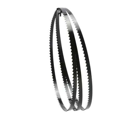 3 Stücke 8/9/10 Bandsägeblätter 1400 1425 1570 1750mm Holzbearbeitungs-Bandsägeblatt 6 14Tpi Schnittkurve 3 6,35 9,5mm Sägeblätter(Width 9.5mm 14Tpi,Length 1570mm) von Nintens