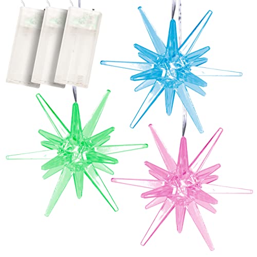 3er Set LED Leuchtsterne mit Farbwechsel Batterie Timer Weihnachts-Deko Xmas Weihnachtsbeleuchtung Licht-Deko Innenraum-Deko Weihnachts-Stern 3er Set LED Leuchtsterne mit Farbwechsel Batterie Timer Weihnachts-Deko Xmas Weihnachtsbeleuchtung Licht-Deko Innenraum-Deko Weihnachts-Stern von Nipach GmbH