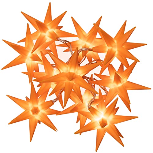 Nipach GmbH 10 LED Lichterkette Weihnachts-Sterne orange Trafo Timer Weihnachts-Deko Sternenkette Weihnachtssternkette Weihnachtsdeko Xmas-Deko Nipach GmbH 10 LED Lichterkette Weihnachts-Sterne orange Trafo Timer Weihnachts-Deko Sternenkette Weihnachtssternkette Weihnachtsdeko Xmas-Deko von Nipach GmbH