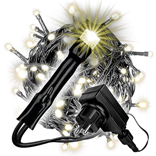 Nipach GmbH 240 LED Lichterkette warm-weiß für Außen IP44 Außen-Trafo 6h-Timer schwarzes Kabel 33,9m Weihnachtsdekoration Party Xmas Weihnachtsbeleuchtung Nipach GmbH 240 LED Lichterkette warm-weiß für Außen IP44 Außen-Trafo 6h-Timer schwarzes Kabel 33,9m Weihnachtsdekoration Party Xmas Weihnachtsbeleuchtung von Nipach GmbH