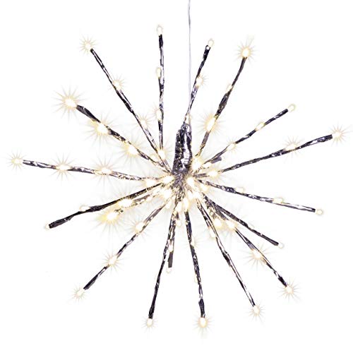 Nipach GmbH 80 LED Meteor Stern Leuchtfarbe warm weiß Ø 40 cm für Innen und Außen mit Trafo Timer Weihnachtsstern zum Aufhängen Dekostern Xmas-Deko Nipach GmbH 80 LED Meteor Stern Leuchtfarbe warm weiß Ø 40 cm für Innen und Außen mit Trafo Timer Weihnachtsstern zum Aufhängen Dekostern Xmas-Deko von Nipach GmbH