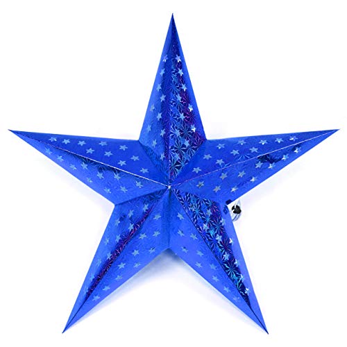 Nipach GmbH Papierstern 3D 10 LED blau Weihnachtsstern Faltstern Batterie mit Timer 5 Zacken Leuchtstern Weihnachtsfaltstern Weihnachtsdeko Fensterdeko Xmas Nipach GmbH Papierstern 3D 10 LED blau Weihnachtsstern Faltstern Batterie mit Timer 5 Zacken Leuchtstern Weihnachtsfaltstern Weihnachtsdeko Fensterdeko Xmas von Nipach GmbH