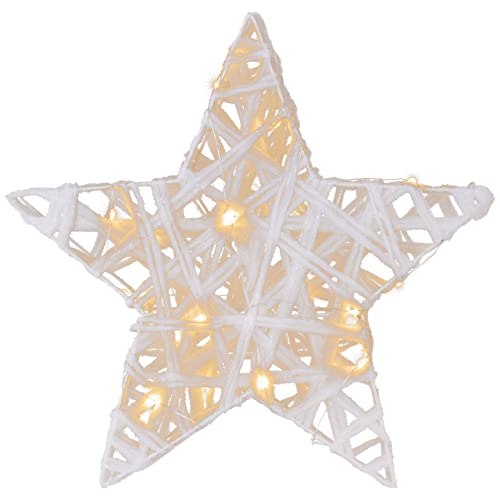 Nipach GmbH Weihnachtsstern 20 LED warm weiß Ø 30 cm Batterie Timer Fensterbild Fensterschmuck Weihnachtsdeko Dekostern Leuchtstern Adventsstern Xmas Nipach GmbH Weihnachtsstern 20 LED warm weiß Ø 30 cm Batterie Timer Fensterbild Fensterschmuck Weihnachtsdeko Dekostern Leuchtstern Adventsstern Xmas von Nipach GmbH