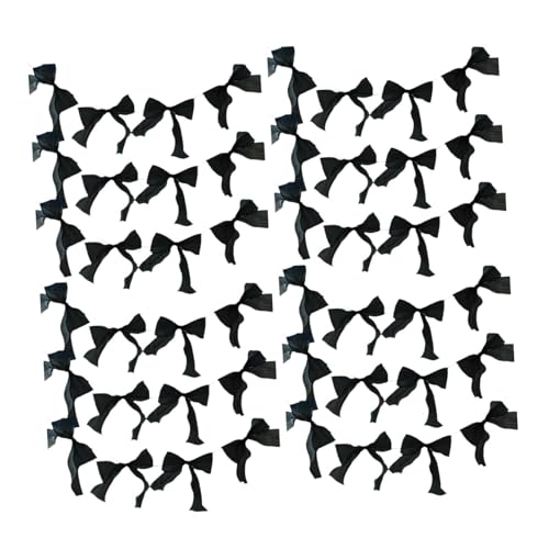 Nishiyuenyi 12 Stück Schleifen Girlande Festschmuck Wandschmuck Hängeschmuck Schleifenbanner Schnell Montierbar für EIN Festliches Flair für Tisch Und Hintergrund, Schwarz Nishiyuenyi 12 Stück Schleifen Girlande Festschmuck Wandschmuck Hängeschmuck Schleifenbanner Schnell Montierbar für EIN Festliches Flair für Tisch Und Hintergrund, Schwarz von Nishiyuenyi