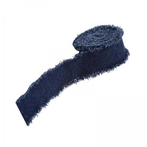 Nishiyuenyi 2x Jeansband für Haarschleifen, Nähband für Kreative Projekte, Zubehör für Tischläufer Und Stirnbänder Nishiyuenyi 2x Jeansband für Haarschleifen, Nähband für Kreative Projekte, Zubehör für Tischläufer Und Stirnbänder von Nishiyuenyi