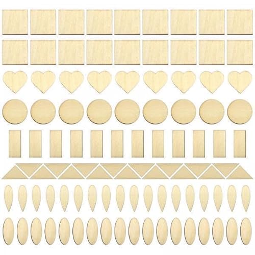 Nishiyuenyi 2x100pcs Unvollendete Holzstücke Leere Holzscheiben Projekt Weihnachtsschreiben Nishiyuenyi 2x100pcs Unvollendete Holzstücke Leere Holzscheiben Projekt Weihnachtsschreiben von Nishiyuenyi