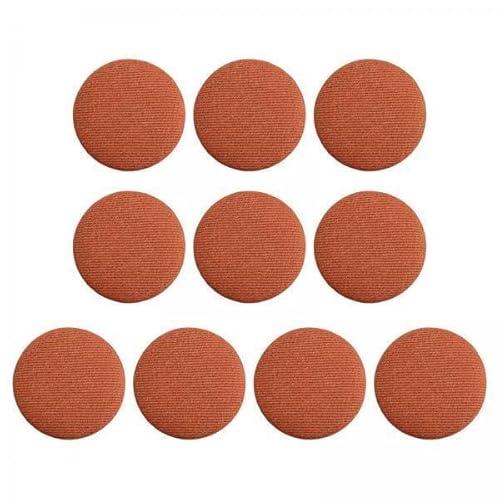 Nishiyuenyi 3 X 10 X Knöpfe mit Stoffbezug, Ösenknöpfe, Zum Basteln, 23 Mm, Knöpfe, Nähen für Kleider, Blusen, Kleidersäcke, Verzierungen von Nishiyuenyi