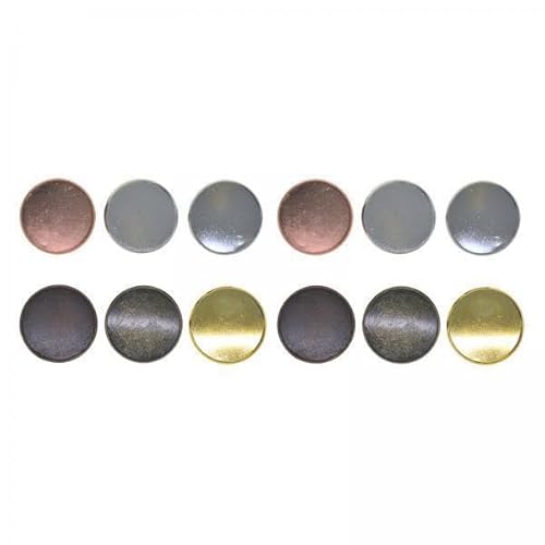 Nishiyuenyi 3 X 12 X Broschenverschlüsse, Stiftscheiben Basis, Scheibe, Broschen Basiseinstellungen, Rund, 6 Verschiedene Farben, Blanko, Flaches Tablet Nishiyuenyi 3 X 12 X Broschenverschlüsse, Stiftscheiben Basis, Scheibe, Broschen Basiseinstellungen, Rund, 6 Verschiedene Farben, Blanko, Flaches Tablet von Nishiyuenyi