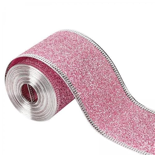 Nishiyuenyi 3X 2 Zoll X 90 Yards Weihnachten Draht Rand Band Flexible DIY Weihnachten Dekoration Elegante für Geschenk Wrap Nishiyuenyi 3X 2 Zoll X 90 Yards Weihnachten Draht Rand Band Flexible DIY Weihnachten Dekoration Elegante für Geschenk Wrap von Nishiyuenyi