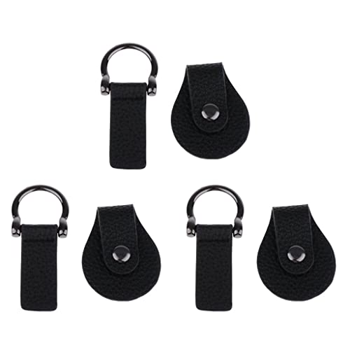 Nishiyuenyi 3pcs Knebelknöpfe Legierung Haken Duffle Coat Jacke Verschluss Schwarz von Nishiyuenyi