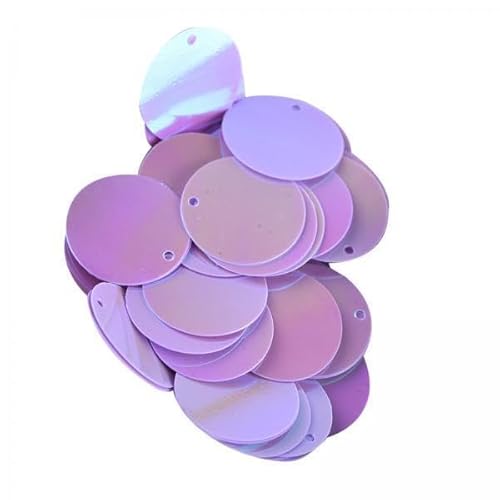 Nishiyuenyi 4 X 85 Stück 20 Mm Flache, Lose Pailletten, DIY Haarschmuck, Verzierungen, Dekorative Haarnadeln, Zum Sticken, Nähen, für Männer von Nishiyuenyi
