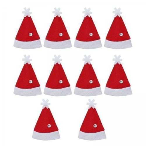 Nishiyuenyi 4 X Mini Hut Mittelstücke, Puppen Bastelarbeiten, Weihnachtsmütze für Tisch, Esstisch, Party Dekoration Nishiyuenyi 4 X Mini Hut Mittelstücke, Puppen Bastelarbeiten, Weihnachtsmütze für Tisch, Esstisch, Party Dekoration von Nishiyuenyi