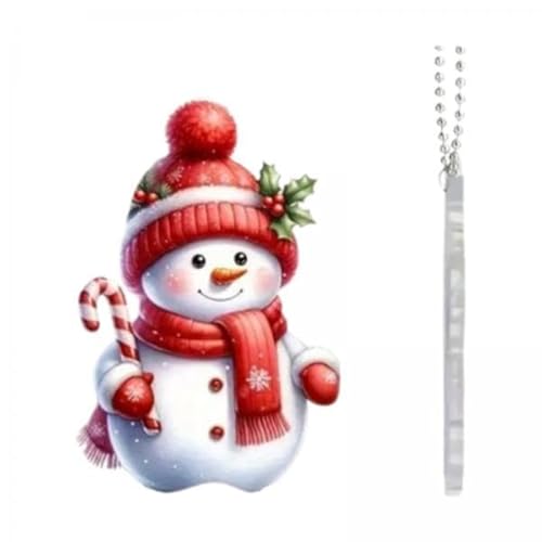 Nishiyuenyi 4X Hängender Schneemann für Den Weihnachtsbaum von Nishiyuenyi
