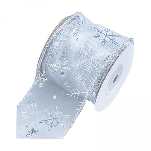 Nishiyuenyi 4xWeihnachtsbänder mit Drahtrand, DIY Kunsthandwerk, Dekoratives 9M Geschenkverpackungsband, Weihnachtlich Gemustertes Geschenkband für Die Dekoration Nishiyuenyi 4xWeihnachtsbänder mit Drahtrand, DIY Kunsthandwerk, Dekoratives 9M Geschenkverpackungsband, Weihnachtlich Gemustertes Geschenkband für Die Dekoration von Nishiyuenyi