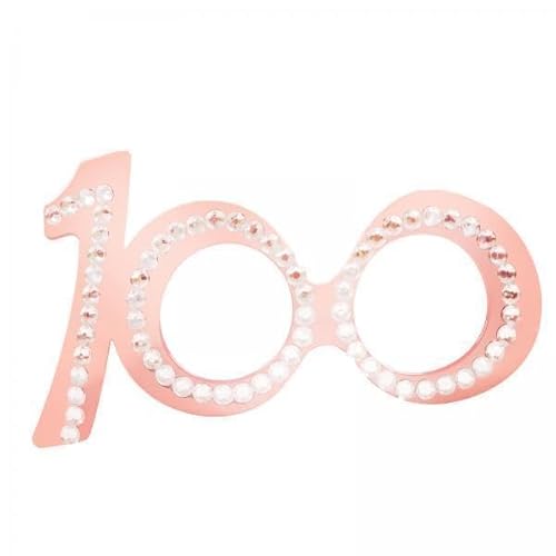 Nishiyuenyi 5 X Geburtstagsbrille, Originelle Brille, „“ Brille mit Strasssteinen für Partygeschenke, Erwachsene Und Kinder, Feiern, Hochzeiten, Kar von Nishiyuenyi
