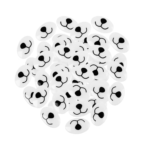 Nishiyuenyi 50 Stück Tier Sicherheitsnasen Zum Häkeln von Spielzeugnasen für Bastelpuppen Marionetten Plüschbär Zubehör Nishiyuenyi 50 Stück Tier Sicherheitsnasen Zum Häkeln von Spielzeugnasen für Bastelpuppen Marionetten Plüschbär Zubehör von Nishiyuenyi