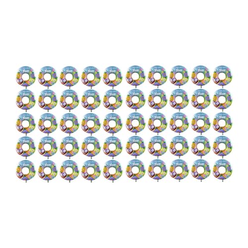 Nishiyuenyi 50 Stücke Ballons für Den Muttertag, Aluminiumfolie für Feierlichkeiten Nishiyuenyi 50 Stücke Ballons für Den Muttertag, Aluminiumfolie für Feierlichkeiten von Nishiyuenyi