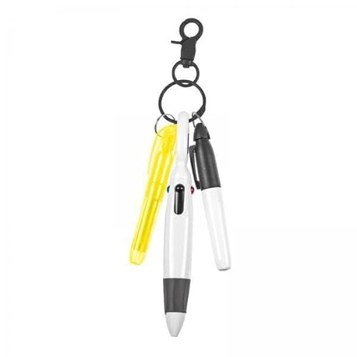 Nishiyuenyi 5X Kugelschreiber mit Karabiner, Shuttle Stift, Einziehbar, für Krankenschwestern Nishiyuenyi 5X Kugelschreiber mit Karabiner, Shuttle Stift, Einziehbar, für Krankenschwestern von Nishiyuenyi