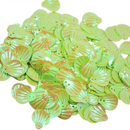 Nishiyuenyi 6 Lose Pailletten Nähen Paillette DIY Schmuck Handwerk Dekoration Grün von Nishiyuenyi