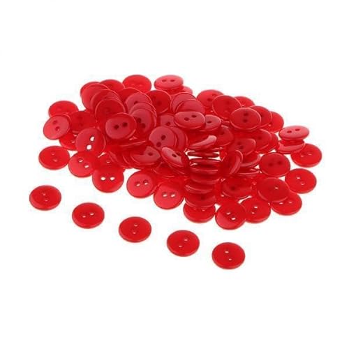 Nishiyuenyi 6x100 Candy Farbe 2 Löcher Harz Taste für Nähen Handwerk Sammelalbum 1cm Nishiyuenyi 6x100 Candy Farbe 2 Löcher Harz Taste für Nähen Handwerk Sammelalbum 1cm von Nishiyuenyi