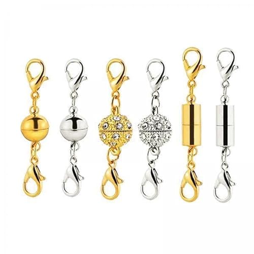 Nishiyuenyi 6x6x Kupfer Magnetverschluss Schmuck Halskette Armband Verbinder Karabinerverschlüsse Nishiyuenyi 6x6x Kupfer Magnetverschluss Schmuck Halskette Armband Verbinder Karabinerverschlüsse von Nishiyuenyi