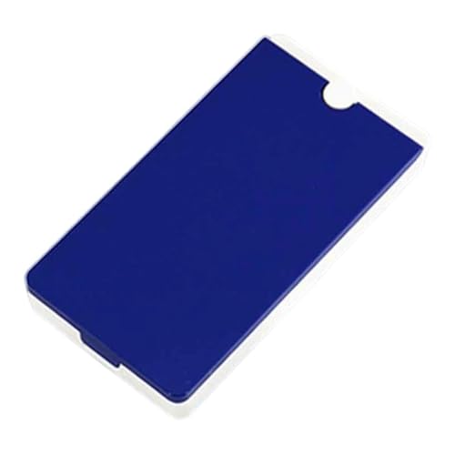 Nishiyuenyi Aquarellpalette mit 28 Fächern, tragbares Mischtablett für Künstler, Blau von Nishiyuenyi