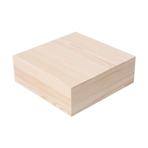 Nishiyuenyi Aufbewahrungsbox Aus Holz mit Deckel, Behälter, Stabiler Kosmetik Organizer, Vielseitige, Staubdichte Geschenkbox, Holzbox für Kommode Und Arbeitsplat, L von Nishiyuenyi