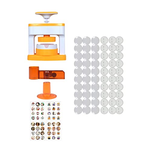 Nishiyuenyi DIY Pin Button Maker Gerät für kreative Broschen und Abzeichen, mit 48 Satz Nishiyuenyi DIY Pin Button Maker Gerät für kreative Broschen und Abzeichen, mit 48 Satz von Nishiyuenyi