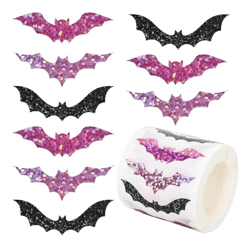 Nishiyuenyi Fledermaus Aufkleber Selbstklebend Dekorative Etiketten für Geschenkverpackung Und Briefumschlag Verschließen für Halloween Party DIY Basteln Und, Style B Nishiyuenyi Fledermaus Aufkleber Selbstklebend Dekorative Etiketten für Geschenkverpackung Und Briefumschlag Verschließen für Halloween Party DIY Basteln Und, Style B von Nishiyuenyi