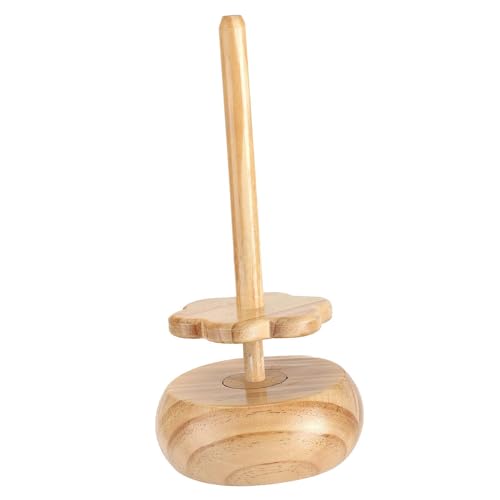 Nishiyuenyi Garnhalter Holz Garnspindel Garnablage Fadenständer Tragbare Konstruktion Und Reibungslose Drehung für Strickfreunde Mädchen Frauen Nähen, Holzfarbe Nishiyuenyi Garnhalter Holz Garnspindel Garnablage Fadenständer Tragbare Konstruktion Und Reibungslose Drehung für Strickfreunde Mädchen Frauen Nähen, Holzfarbe von Nishiyuenyi