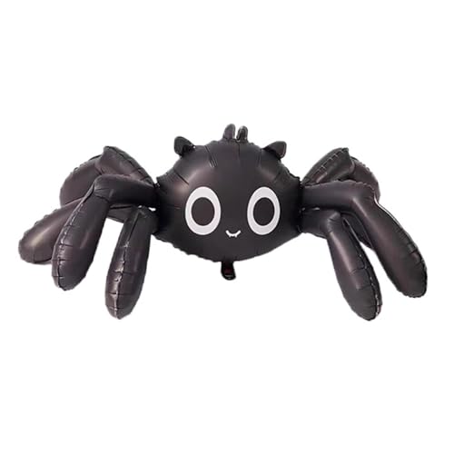 Nishiyuenyi Halloween Aufblasbarer Spinnenballon 3D Schwarz für Innenhof Im Freien von Nishiyuenyi