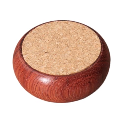 Nishiyuenyi Holz Nadelkissen, Rund, Tragbar, Nähzubehör für Kreative Projekte, Birne Aus Holz von Nishiyuenyi