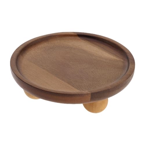 Nishiyuenyi Holz Podestständer Tablett Dekorative Fußablage für Schmuck Parfum Pflanzen Seifen Kerzen für Hochzeit Party Zuhause Kommode, Runden Nishiyuenyi Holz Podestständer Tablett Dekorative Fußablage für Schmuck Parfum Pflanzen Seifen Kerzen für Hochzeit Party Zuhause Kommode, Runden von Nishiyuenyi