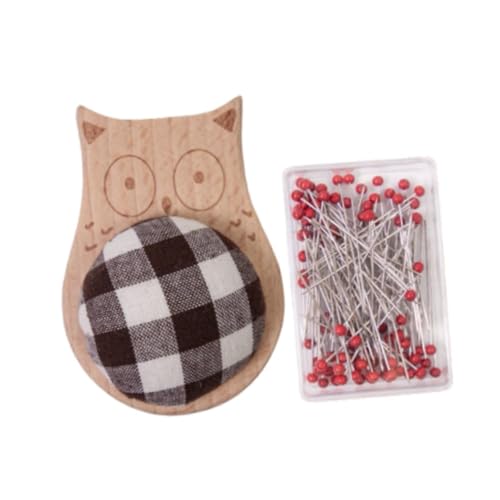 Nishiyuenyi Kissen mit 100 Holzsockel Nähzubehör für Quilten, Set D von Nishiyuenyi