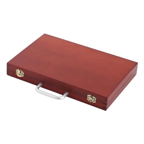 Nishiyuenyi Künstlerbedarfsbox, Werkzeug Aufbewahrungsbox, Stabil, mit Verschlussverschlüssen, Organizer Aus Holz für Pastellstifte, Pinsel, Farben, Stempel, 40cmx23cmx4.5 cm Nishiyuenyi Künstlerbedarfsbox, Werkzeug Aufbewahrungsbox, Stabil, mit Verschlussverschlüssen, Organizer Aus Holz für Pastellstifte, Pinsel, Farben, Stempel, 40cmx23cmx4.5 cm von Nishiyuenyi