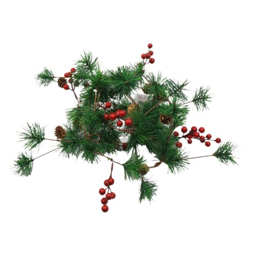 Nishiyuenyi Lichtergirlande für Weihnachten, Dekoration für Fenster Und Kamin, 2 M, Rote Beeren Nishiyuenyi Lichtergirlande für Weihnachten, Dekoration für Fenster Und Kamin, 2 M, Rote Beeren von Nishiyuenyi