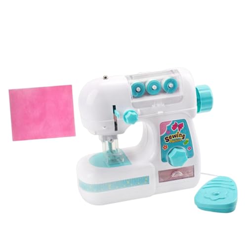 Nishiyuenyi Mini Nähmaschine, Spielzeug Zur Entwicklung Kreativer Fähigkeiten, für Kindergeburtstag von Nishiyuenyi