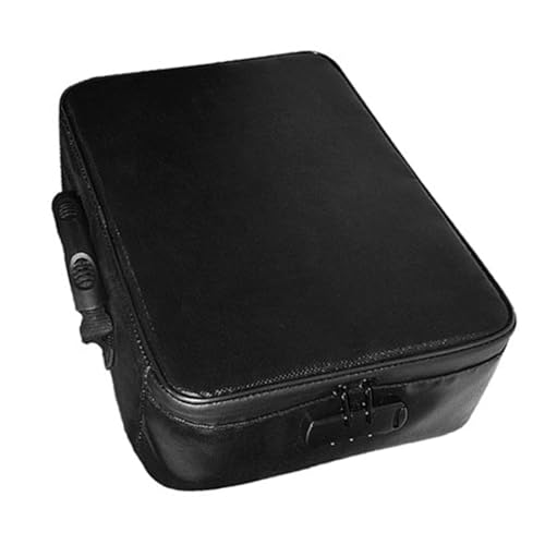 Nishiyuenyi Organizer Box mit Schloss, Mehrschichtiger Koffer für Zuhause Und Büro, Style B von Nishiyuenyi