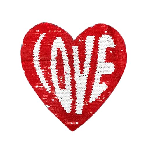 Nishiyuenyi Pailletten Applikation Bügelbild Patches Sticker Reparatur Glitzer Nähen Herz Nishiyuenyi Pailletten Applikation Bügelbild Patches Sticker Reparatur Glitzer Nähen Herz von Nishiyuenyi
