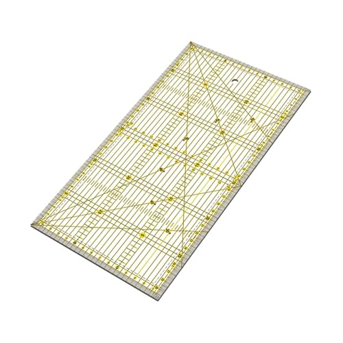 Nishiyuenyi Patchwork Lineal, Acryl Stoff Schneidevorlage für Begeisterte Stoffanfänger von Nishiyuenyi