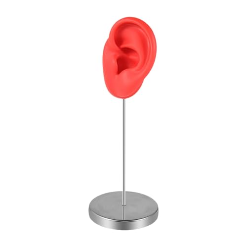 Nishiyuenyi Silikonohrmodell Organizer, Körperteil Ohrring Display Standhalter für Ohrhaken Shows, Rot Links Nishiyuenyi Silikonohrmodell Organizer, Körperteil Ohrring Display Standhalter für Ohrhaken Shows, Rot Links von Nishiyuenyi