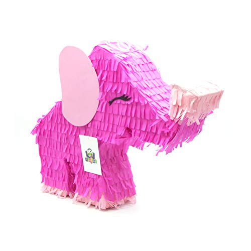 Nislai® Elefant Pinata | Pinata Geburtstag mädchen | ideal für den Kindergeburtstag | Geschenkidee | als Hochzeit Party Geschenk | Schultüte | u. 44x33x10 Nislai® Elefant Pinata | Pinata Geburtstag mädchen | ideal für den Kindergeburtstag | Geschenkidee | als Hochzeit Party Geschenk | Schultüte | u. 44x33x10 von Nislai