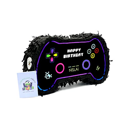 Nislai® Controller Pinata Geburtstag | Ideal für die Gaming Party Dekoration | Pinata Geschenk | u. 43x25x10 von Nislai
