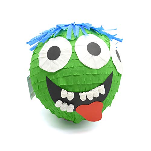 Nislai® Monster Pinata | ideal für die Monster Party | Pinata Geschenk | Pinata Geburtstag | Grusel-Party | Riesiger Spaß zum Schlagen | u. 25x25x25 cm von Nislai