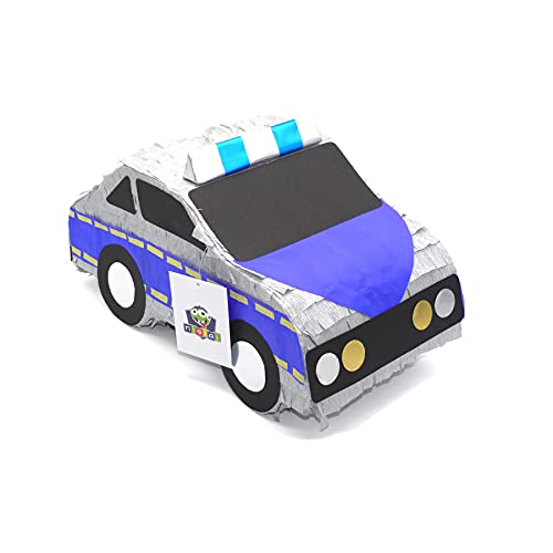 Nislai® Polizei Pinata | ideal als Pinata Geburtstag | Auto Pinata | Geschenkidee | Party Dekoration oder Pinataspiel | u. 43x25x20 von Nislai